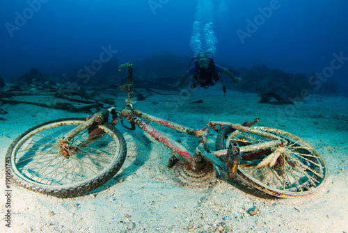 underwater bicycle