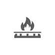 gas stove icon. Element of oil and gas icon. Premium quality graphic design icon. Signs and symbols collection icon for websites, web design, mobile app