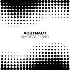 Wall Mural - abstract halftone background. vector illustration.