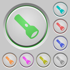 Sticker - Flashlight push buttons