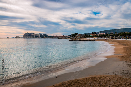 La Ciotat Et Sa Plage De Sable Buy This Stock Photo And