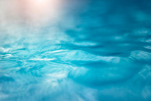 Water Lighting Background Of  Pool. Abstract Background Concept