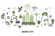 Concept of smart city, technologies of future