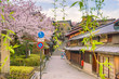Old town Kyoto, the Higashiyama District during sakura season