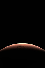 Wall Mural - mars. planets in solar system. elements of this image furnished by nasa.
