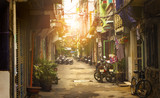 Fototapeta Uliczki - Little street of Ho Chi Minh city, Vietnam