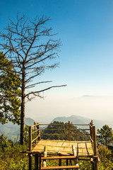 Wall Mural - Mountain view in Chiangmai province