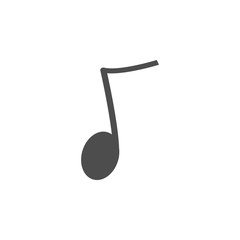 Poster - musical note icon. Elements of web icon. Premium quality graphic design icon. Signs and symbols collection icon for websites, web design, mobile app