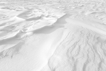 Poster - Snow relief wavy texture background black and white
