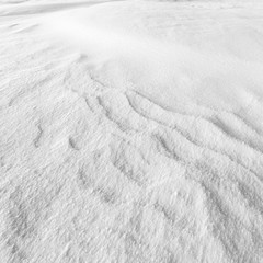 Poster - Snow relief wavy texture background black and white