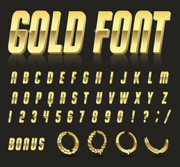 Leinwandbilder - Font style 80 s.