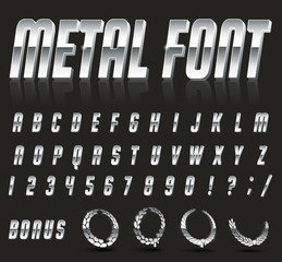 Leinwandbilder - Font style 80 s.