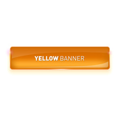 Wall Mural - vector illustration of realistic glass colored banner isolated on white background for your design.