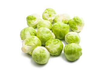 Poster - brussels sprouts isolated