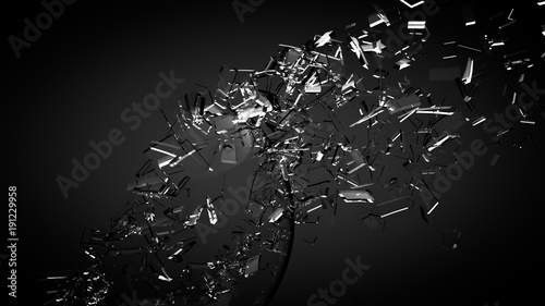 beautiful-fragments-of-glass-splinters-black-background-3d-illustration-3d-rendering