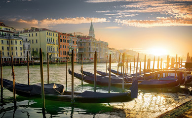 Wall Mural - Gondolas and architecture