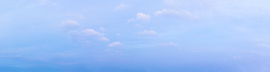 Wall Mural - Sky cloud for  panorama for backdrop, mobile website, print media