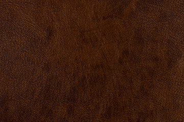 Wall Mural - Natural brown leather texture