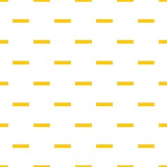 Poster - Yellow short ruler pattern seamless in flat style for any design