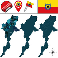 Map Of Metropolitan Area Of Bogota