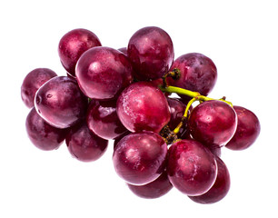 Large red sweet grapes