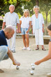 © JackF - Mature people playing bocce