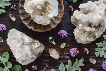 Sticker - Quartz Crystal Clusters