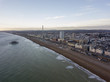 Brighton England Beach Winter Aerial