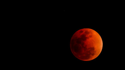 full moon at night