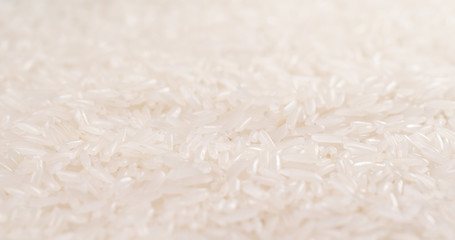 Sticker - White rice in pile