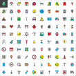 © alekseyvanin - Emergency services filled outline icons set, line vector symbol collection, linear colorful pictogram pack. Signs, logo illustration, Set includes icons as ambulance, firefighter, police, hospital