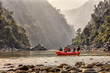 Rafting on River Trishuli, Nepal