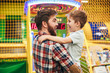 © Drobot Dean - Cute little boy having fun with his dad