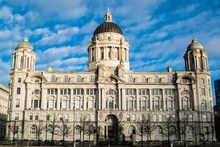LIVERPOOL, UNITED KINGDOM - JANUARY 11, 2018 - Port Of Liverpool Building Formerly Known