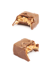 Poster - Chocolate candy bar isolated