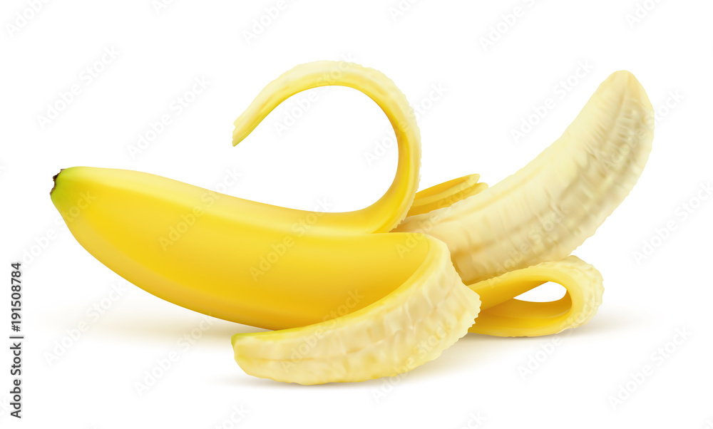 Banane vectorielle 2 - obrazy, fototapety, plakaty 