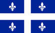 Quebec vector flag