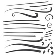 Hand Drawn Black squiggle swoosh text font tail for baseball tshirt design w a calligraphy swirl