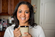 © Rob - Happy Woman Drinking Coffee
