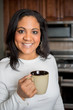 © Rob - Happy Woman Drinking Coffee