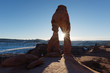 Delicate Arch in Winter, Arches National Park, Utah