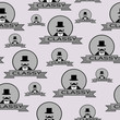 © jdoms - Classy man with top hat seamless background