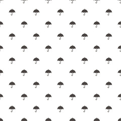 PATTERN umbrella black and white Vector illustration of weather on white background. icon