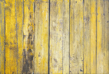 Yellow Wooden Wall