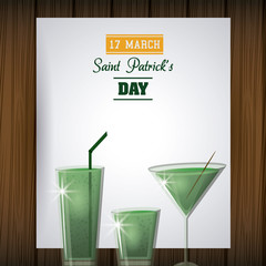 St patricks day frame icon vector illustration graphic design