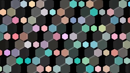 Poster - mesh hexahedra disappearance and appearance color