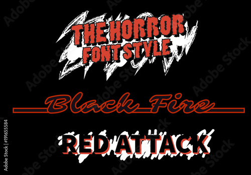 Red Retro Movie Font Style Stock Template Adobe Stock Red Retro Movie Font Style Stock Template Adobe Stock