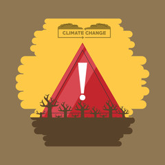 Sticker - Climate change design