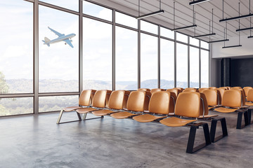 New airport interior