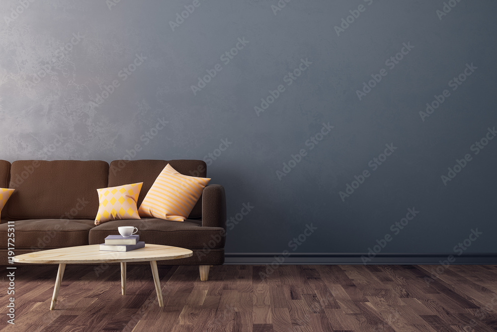 Obraz na płótnie Modern living room w salonie